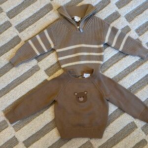 Jamie Kay knit neutral sweaters size 3-6M